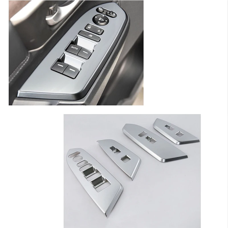 1 Set For Honda CRV CR-V 2017 2018 2019 2020 ABS Electroplating Silver ABS Car Door Window Glass Lift Switch Panel Button Cover
1 Set For Honda CRV CR-V 2017 2018 2019 2020 ABS Electroplating Silver ABS Car Door Window Glass Lift Switch Panel Button Cover