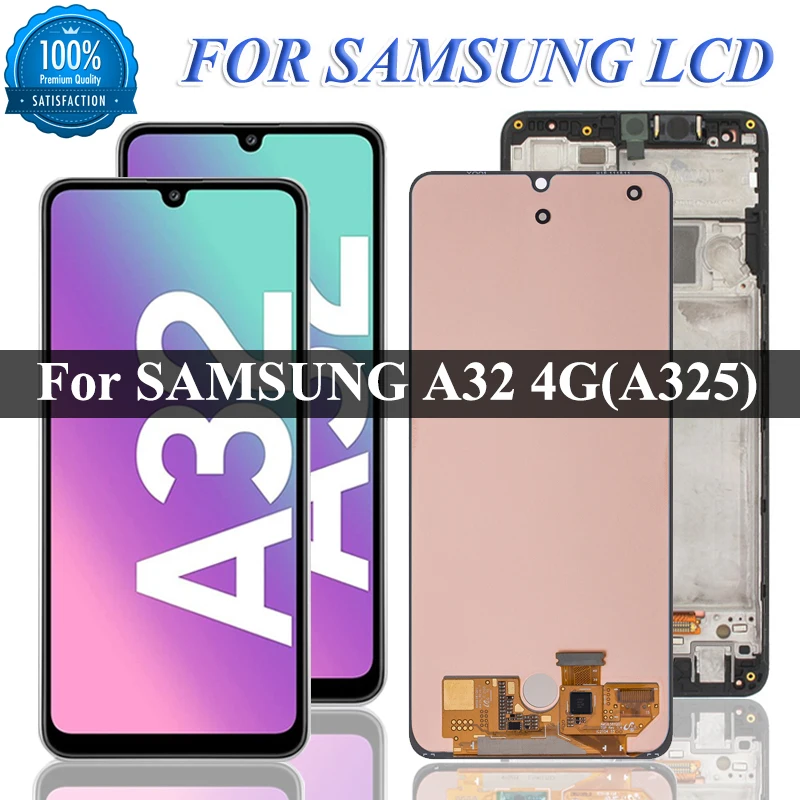 100% Оригинальный AMOLED дисплей для Samsung Galaxy A32 4G A325 A325F SM-A325M/DS ЖК сенсорный экран дигитайзер в сборе
100% Оригинальный AMOLED дисплей для Samsung Galaxy A32 4G A325 A325F SM-A325M/DS ЖК сенсорный экран дигитайзер в сборе