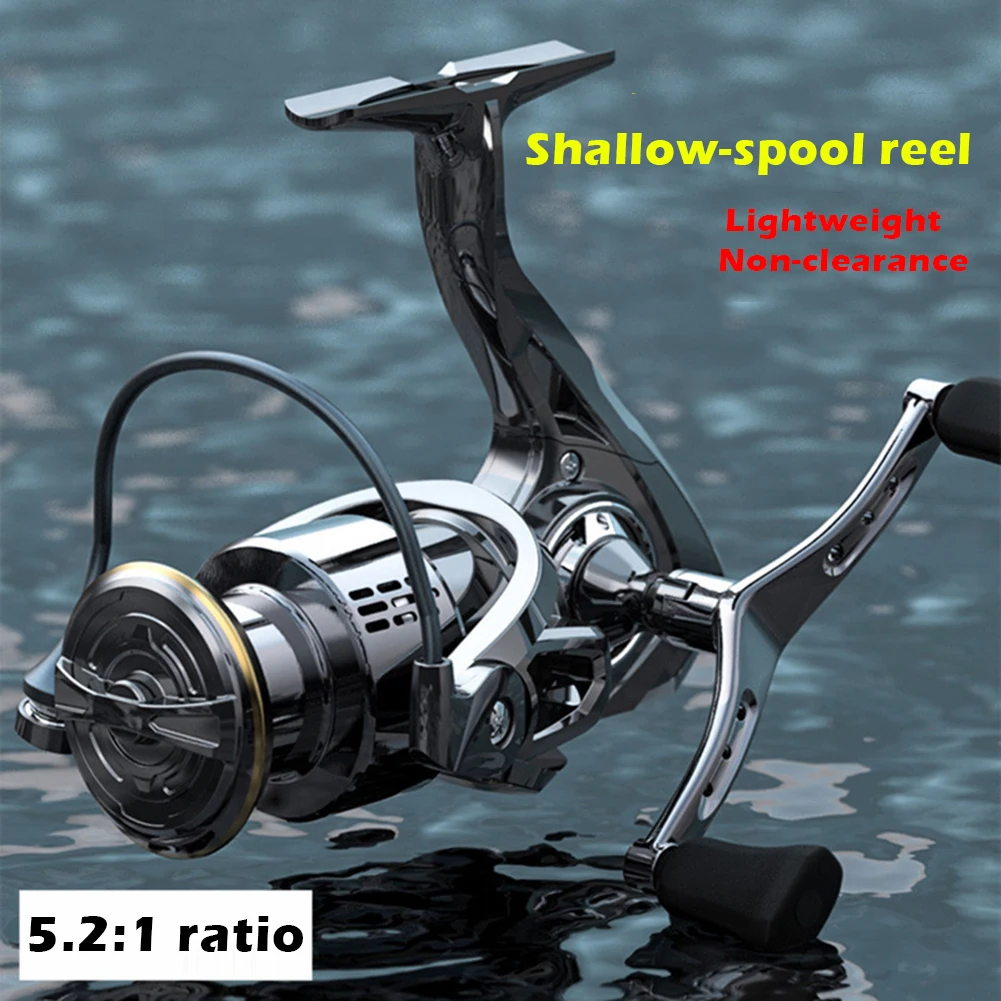 Fishing Reel Lure 10KG Max Drag Shallow Metal Spool Single/Double Grip Fishing Coil for Carp Freshwater Saltwater Tackle
Fishing Reel Lure 10KG Max Drag Shallow Metal Spool Single/Double Grip Fishing Coil for Carp Freshwater Saltwater Tackle