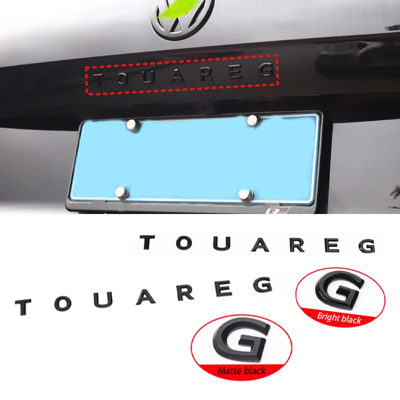 Touareg tail standard plastic V6 TUOAREG font standard light comes in three colors: black matte black silver decorated car tail
Touareg tail standard plastic V6 TUOAREG font standard light comes in three colors: black matte black silver decorated car tail