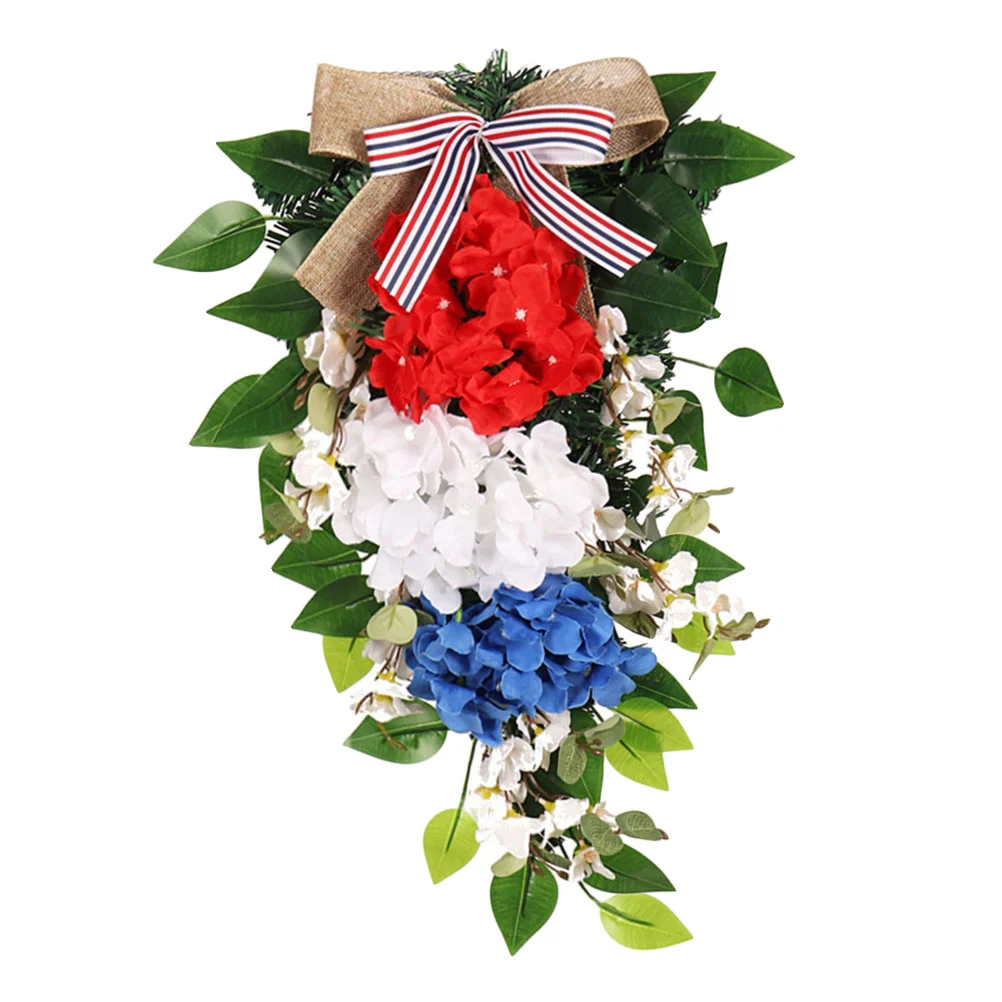 Fake Flowers Faux Hydrangea Flowers Patriotic Decor for Independence Day 4th of July
Fake Flowers Faux Hydrangea Flowers Patriotic Decor for Independence Day 4th of July