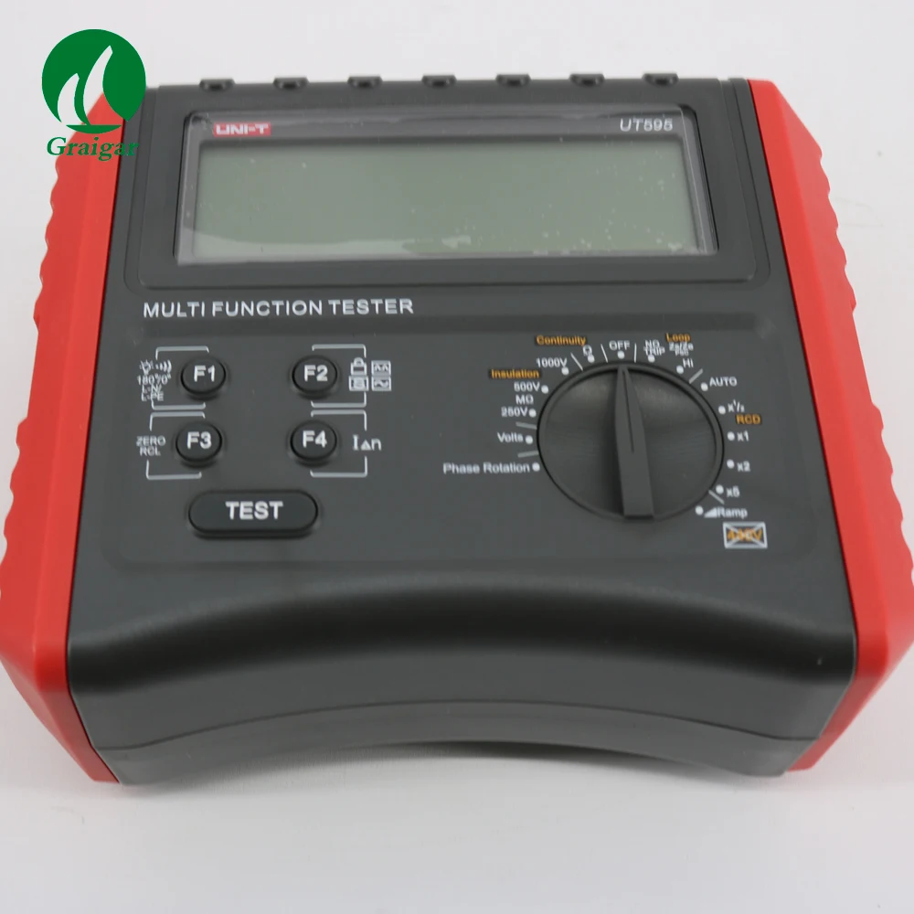 

UNI-T UT595 Insulation Resistance Tester Ramp Slope RCD Phase Consequence Loop/Line Impedance