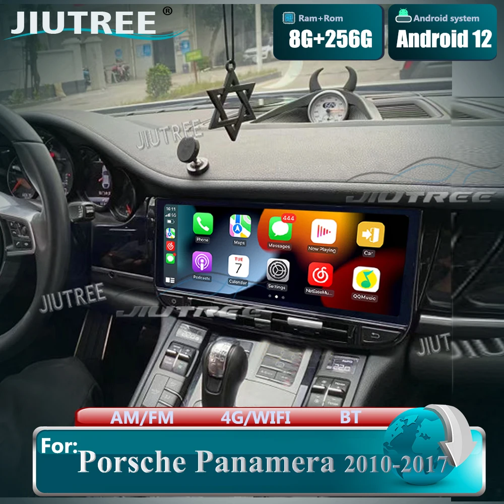 Carplay Android 12 автомобильный радиоприемник, мультимедийный плеер для Porsche Panamera 2010-2015 2016 2017, Автомобильный GPS стерео 8G + 128G, GPS-навигация
Carplay Android 12 автомобильный радиоприемник, мультимедийный плеер для Porsche Panamera 2010-2015 2016 2017, Автомобильный GPS стерео 8G + 128G, GPS-навигация