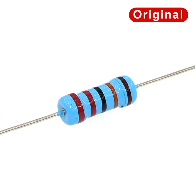50pcs/LOT 1W 1% 1Ω 1.2 1.5 2 2.2 2.4 3 3.3 3.6 3.9 4.7 10K 20 22 30 47 51 68 100 220 330R M Ohm Color Ring Metal Film Resistor 
50pcs/LOT 1W 1% 1Ω 1.2 1.5 2 2.2 2.4 3 3.3 3.6 3.9 4.7 10K 20 22 30 47 51 68 100 220 330R M Ohm Color Ring Metal Film Resistor