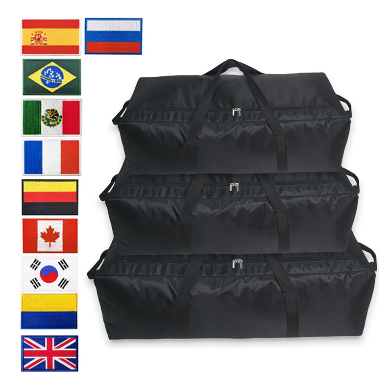 

55L/100L/150L Travel Bag Outdoor Camping Backpack Waterproof Handbag Super Large Capacity Cycling Bag 1680D Oxford Cloth