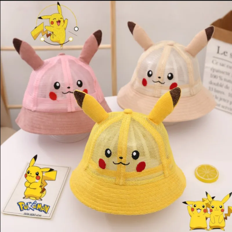 Pokemon Pikachu Fisherman Hat Summer Sunshade Net Hat Kawaii Elf Girl Boy Hat Travel Beach Sunscreen Hat Parent Child Anime Gift
Pokemon Pikachu Fisherman Hat Summer Sunshade Net Hat Kawaii Elf Girl Boy Hat Travel Beach Sunscreen Hat Parent Child Anime Gift
