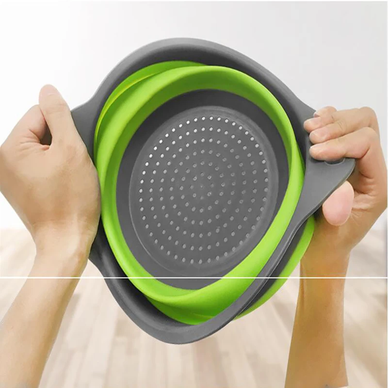 Силиконовая складная сливная корзина, корзина для мытья фруктов и овощей, складной дуршлаг, складной сливной кухонный инструмент для хране... 
Силиконовая складная сливная корзина, корзина для мытья фруктов и овощей, складной дуршлаг, складной сливной кухонный инструмент для хране...