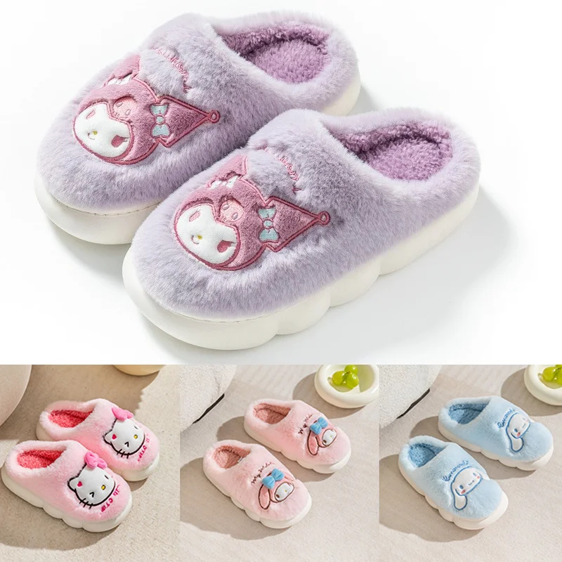Kuromi Children Cotton Shoes Sanrios Hello Kitty Children Winter Slippers Boy Girl Baby Cute Melody Warm Thickened Home Slippers
Kuromi Children Cotton Shoes Sanrios Hello Kitty Children Winter Slippers Boy Girl Baby Cute Melody Warm Thickened Home Slippers