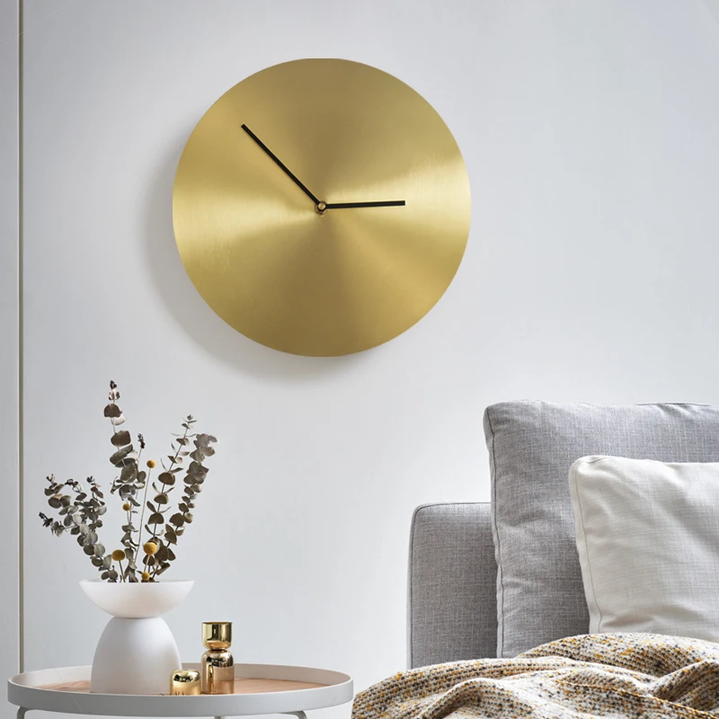 Wall Clock Quiet Modern Minimalist Metal No Face Fashion Battery Living Room Nordic Wall Watch Horloge Murale Metal Wall Decor
Wall Clock Quiet Modern Minimalist Metal No Face Fashion Battery Living Room Nordic Wall Watch Horloge Murale Metal Wall Decor