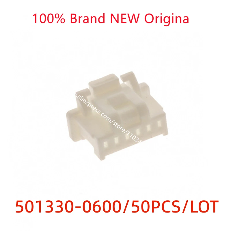 50PCS/LOT Molex connector 5013300600 501330-0600 6PIN plastic shell original spot.
50PCS/LOT Molex connector 5013300600 501330-0600 6PIN plastic shell original spot.
