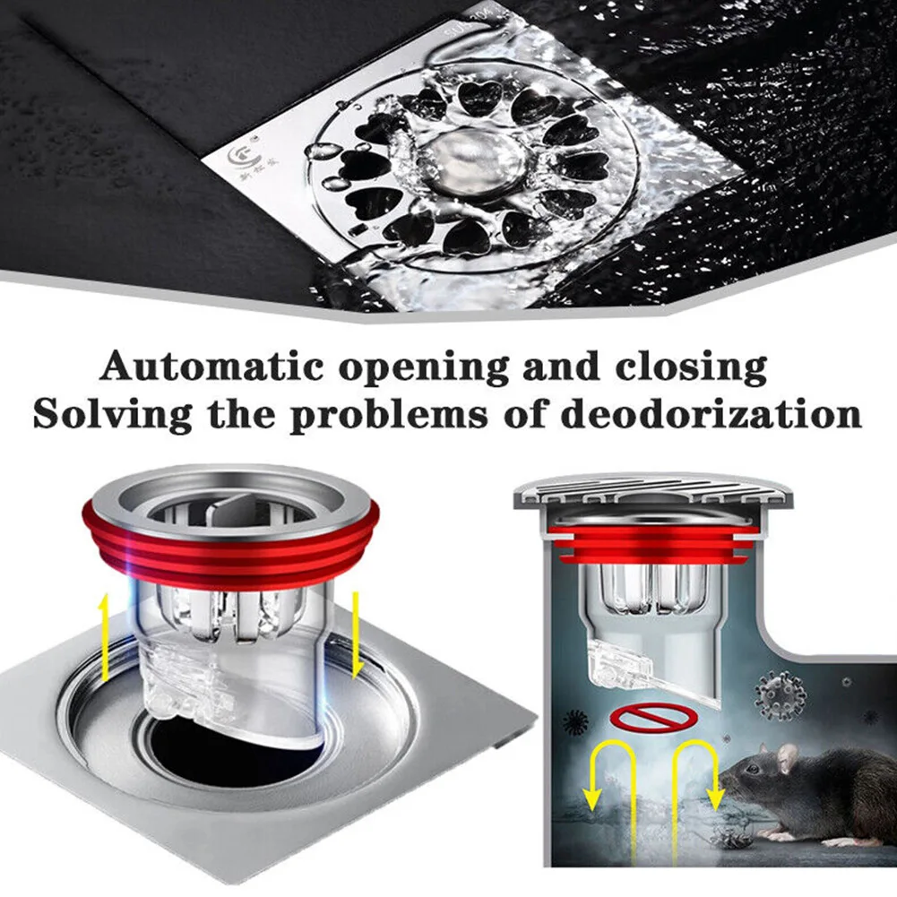 Floor Drain Core Bathroom Shower Floor Drain Plug Insect Proof Odor Proof Gravity Direct Drainage For 32-45mm Frain Hole
Floor Drain Core Bathroom Shower Floor Drain Plug Insect Proof Odor Proof Gravity Direct Drainage For 32-45mm Frain Hole
