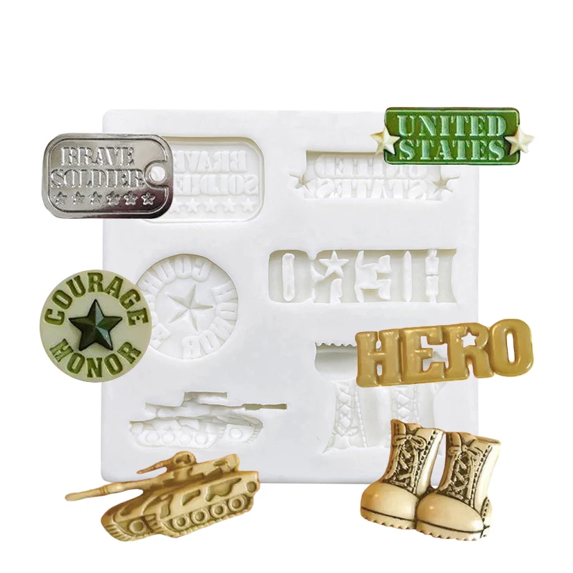 Силиконовая форма для выпечки в виде военных ботинок, для кексов, шоколада, мастики, инструменты для украшения тортов
Силиконовая форма для выпечки в виде военных ботинок, для кексов, шоколада, мастики, инструменты для украшения тортов