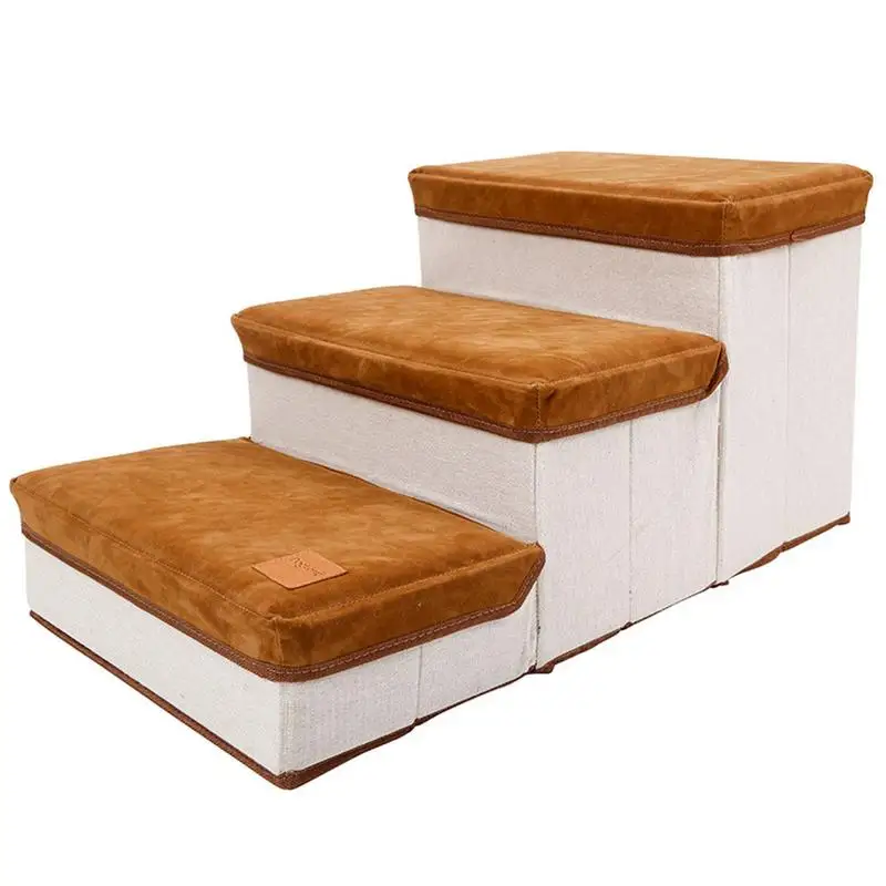 Dog Stairs Foldable Pet Storage Stairs 3 Steps Stairs Bed For Small Dog Cat Puppy Pet Ladder Pet Toy Food Storage Box Supplies
Dog Stairs Foldable Pet Storage Stairs 3 Steps Stairs Bed For Small Dog Cat Puppy Pet Ladder Pet Toy Food Storage Box Supplies