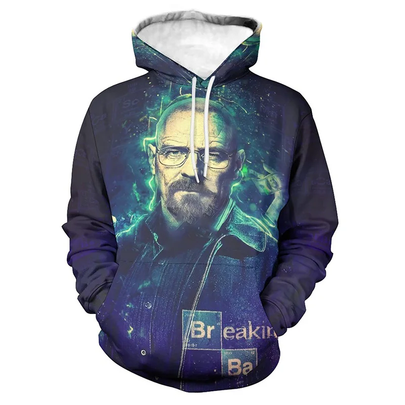 Hot TV Series Breaking Bad Heisenberg Hoodies For Men 2023 Streetwear Fashion Hoodies Hot Fall 3D Print Casual Unisex Sweatshirt 
Hot TV Series Breaking Bad Heisenberg Hoodies For Men 2023 Streetwear Fashion Hoodies Hot Fall 3D Print Casual Unisex Sweatshirt