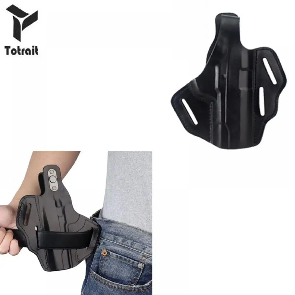 Tactical 1911 Handgun High Quality Holster Leather 3 Slot Thumb Release Gun Case Cover Holder
Tactical 1911 Handgun High Quality Holster Leather 3 Slot Thumb Release Gun Case Cover Holder