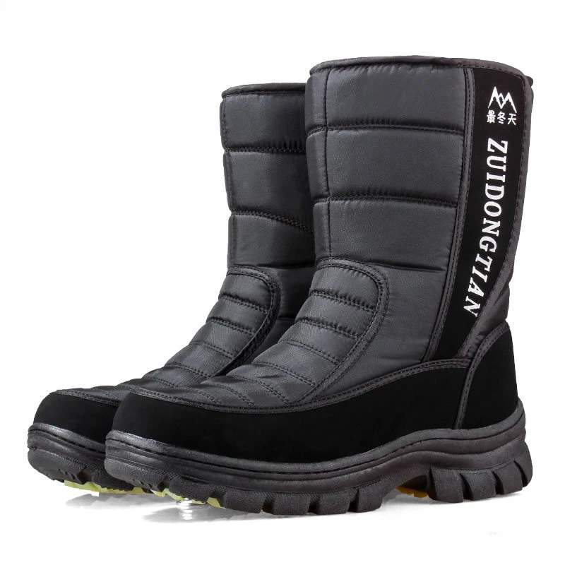 Men's Outdoor Winter Boots Thicken Warm Plush Skiing Hiking Snow Boots Sports Travel Waterproof Non-slip Platform High-top Shoes
Men's Outdoor Winter Boots Thicken Warm Plush Skiing Hiking Snow Boots Sports Travel Waterproof Non-slip Platform High-top Shoes