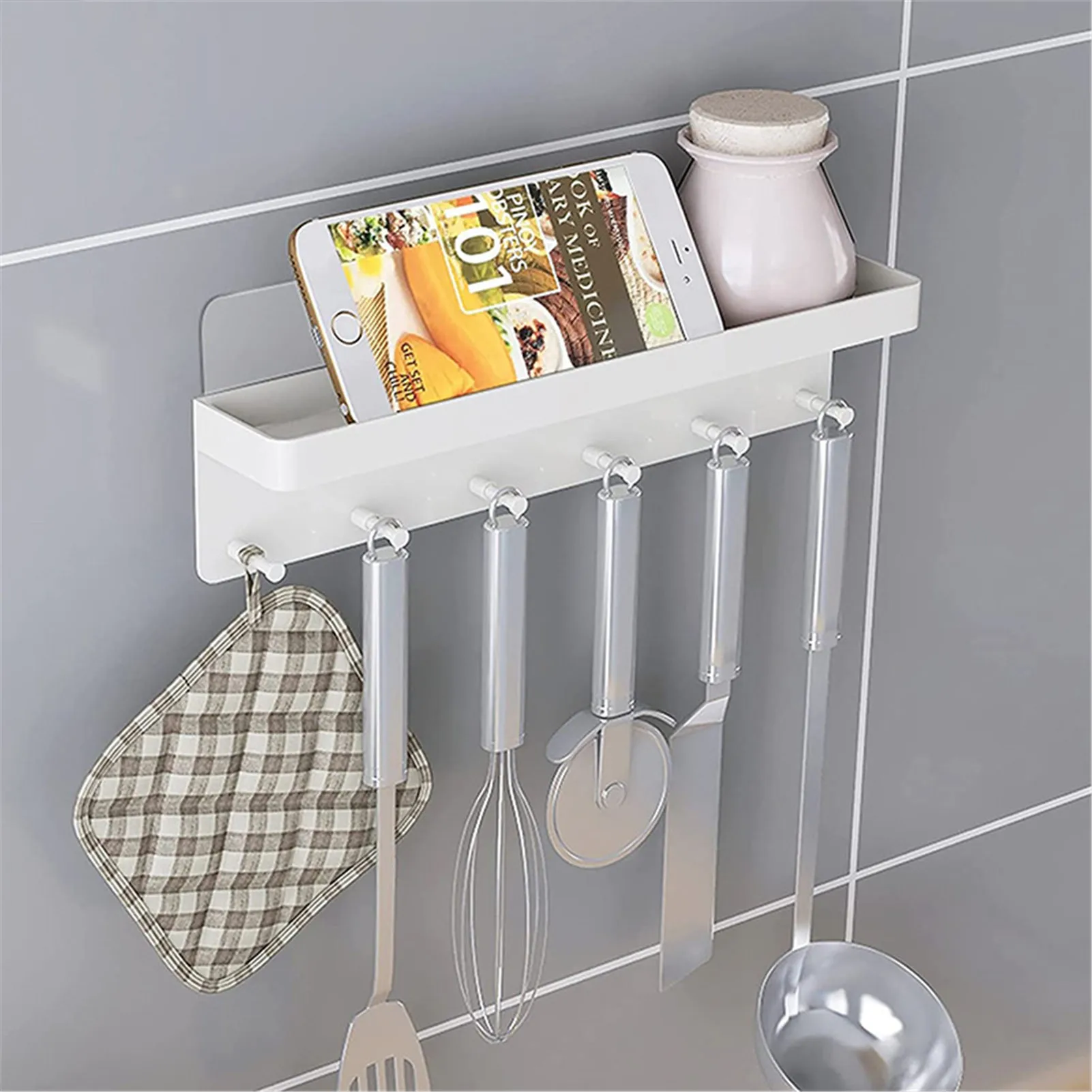 Wall-Mounted Shelf Sundries Organizer Hanging Storage Rack Stand Home Decorative Storing Hanger Multifunction Key Towel Holder
Wall-Mounted Shelf Sundries Organizer Hanging Storage Rack Stand Home Decorative Storing Hanger Multifunction Key Towel Holder