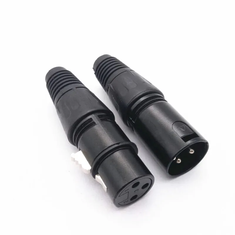 10 Pairs XLR DMX 3 Pin Microphone Audio Wire Cables Plug Connectors Male Female MIC Snake Plug Cable Terminals Adapters
10 Pairs XLR DMX 3 Pin Microphone Audio Wire Cables Plug Connectors Male Female MIC Snake Plug Cable Terminals Adapters