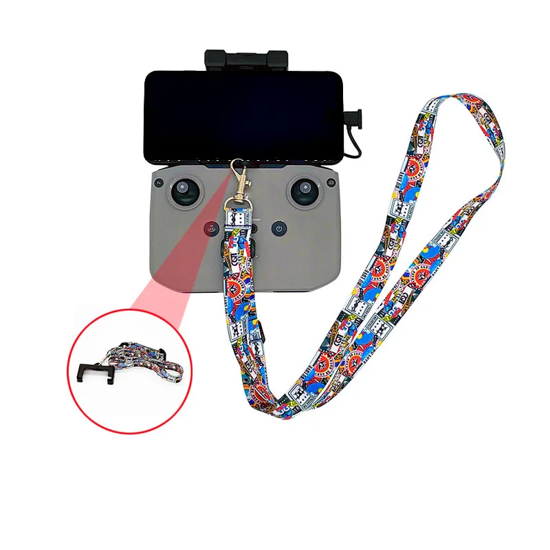 Remote control Neck lanyard strap with buckle Bracket for dji mini 3pro mavic 3/ air 2 / air 2S /mavic mini 2 drone
Remote control Neck lanyard strap with buckle Bracket for dji mini 3pro mavic 3/ air 2 / air 2S /mavic mini 2 drone