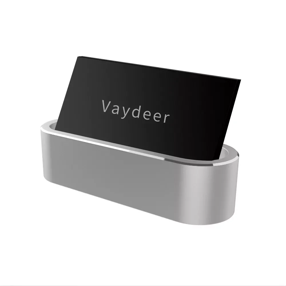 Aluminum Card Holder Metal Display Stand for Id,Debit,Business,Name,Gift Card Desktop Organizer Container Box
Aluminum Card Holder Metal Display Stand for Id,Debit,Business,Name,Gift Card Desktop Organizer Container Box