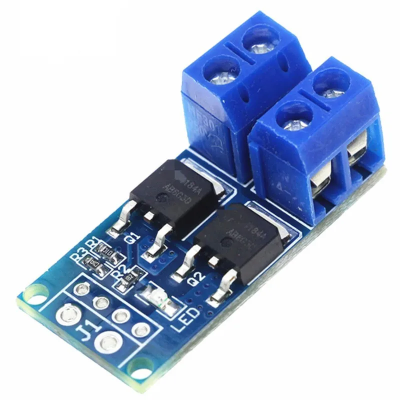 

High-power MOS tube Field effect tube Trigger switch drive module PWM adjustment electronic switch control board