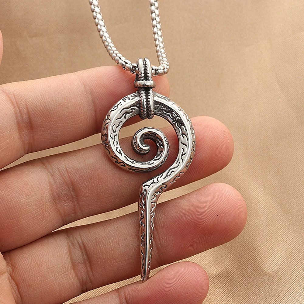 Vintage Stainless Steel Egyptian Pharaoh Snake Scepter Pendant Necklace Men Chain Punk Yatotem Snake Scepter Necklace Jewelry
Vintage Stainless Steel Egyptian Pharaoh Snake Scepter Pendant Necklace Men Chain Punk Yatotem Snake Scepter Necklace Jewelry