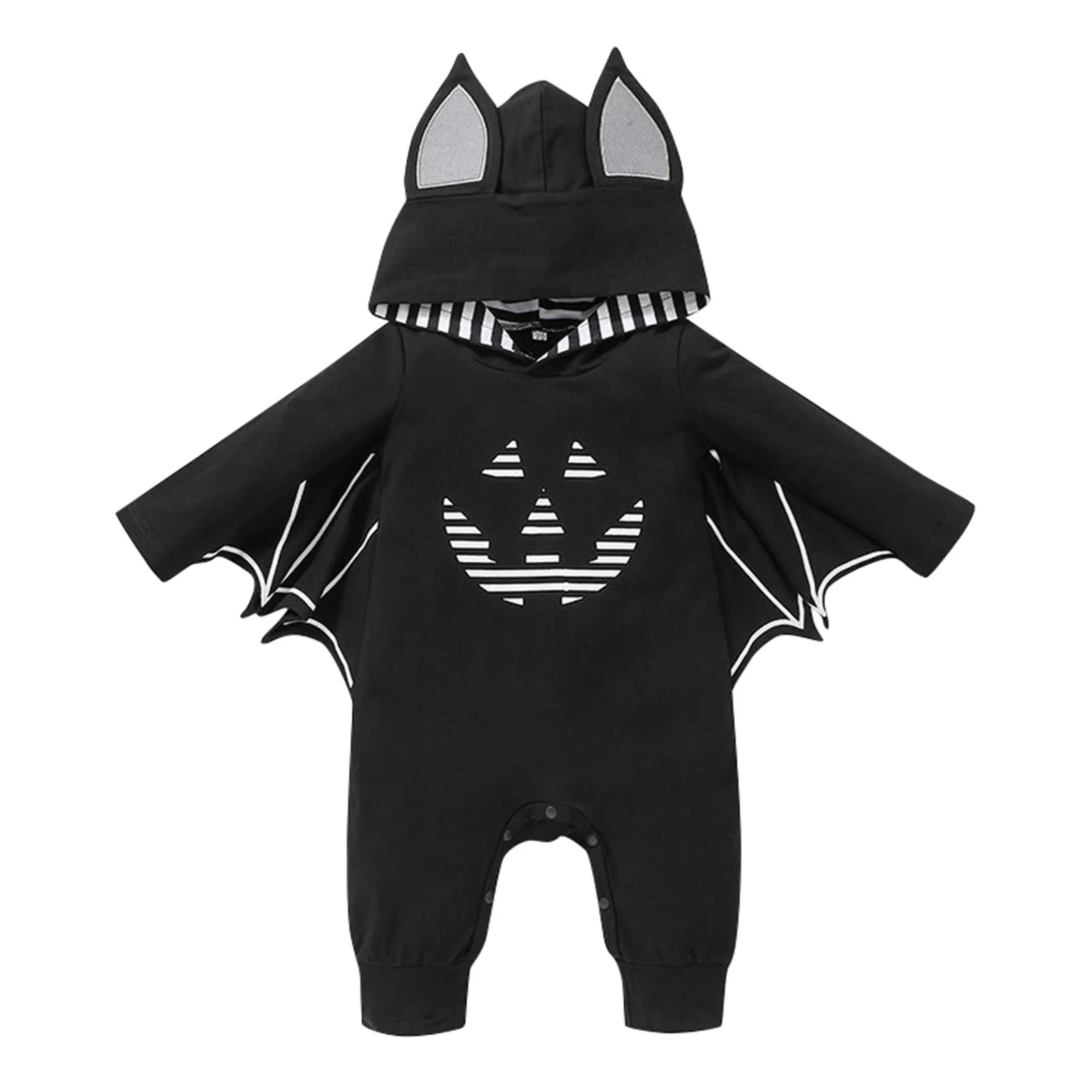 Children'S Halloween Long Sleeved Bat Shaped Hooded Jumpsuit With Wings Children'S Clothing For Party Halloween детская одежда
Children'S Halloween Long Sleeved Bat Shaped Hooded Jumpsuit With Wings Children'S Clothing For Party Halloween детская одежда