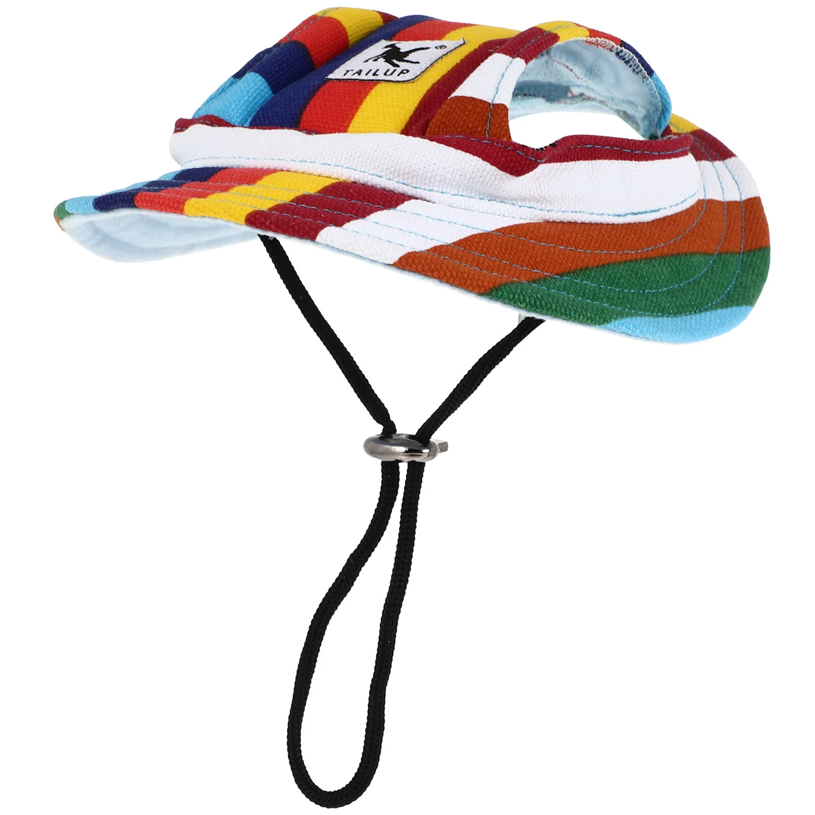 Pet Visor Sunglasses Sun-shading with Ear Holes for Small Dogs - Size M (Colorful Stripe) Cap for dogs
Pet Visor Sunglasses Sun-shading with Ear Holes for Small Dogs - Size M (Colorful Stripe) Cap for dogs