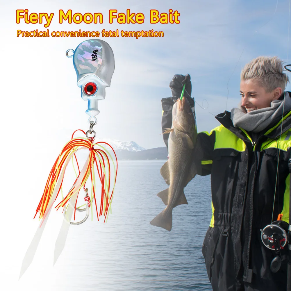 5.5cm 150g Simulation Swimbait Jig Hooks Luminous Artificial Wobbler Fishing Lure Glow in The Dark Gear Tools with Skirt Tackle
5.5cm 150g Simulation Swimbait Jig Hooks Luminous Artificial Wobbler Fishing Lure Glow in The Dark Gear Tools with Skirt Tackle