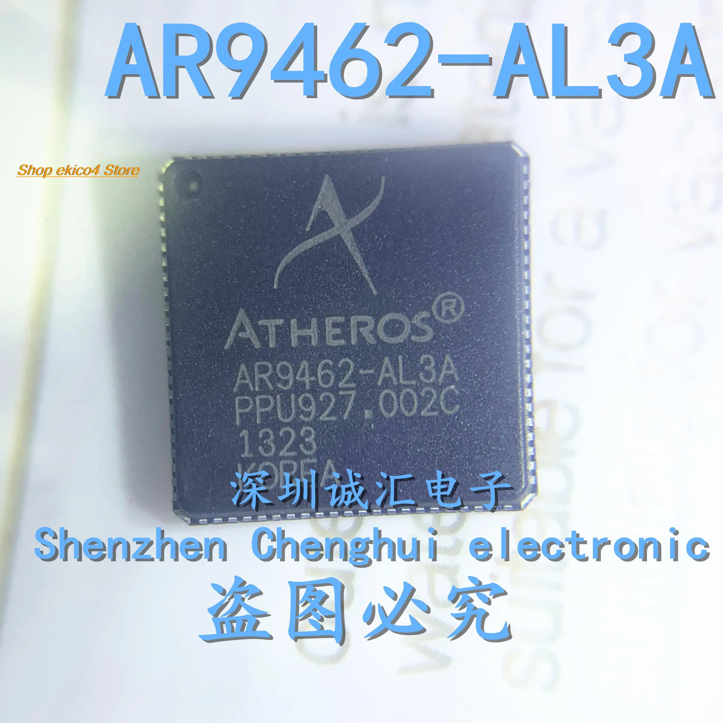 Original stock AR9462-AL3A QFN-88 WIFI
Original stock AR9462-AL3A QFN-88 WIFI