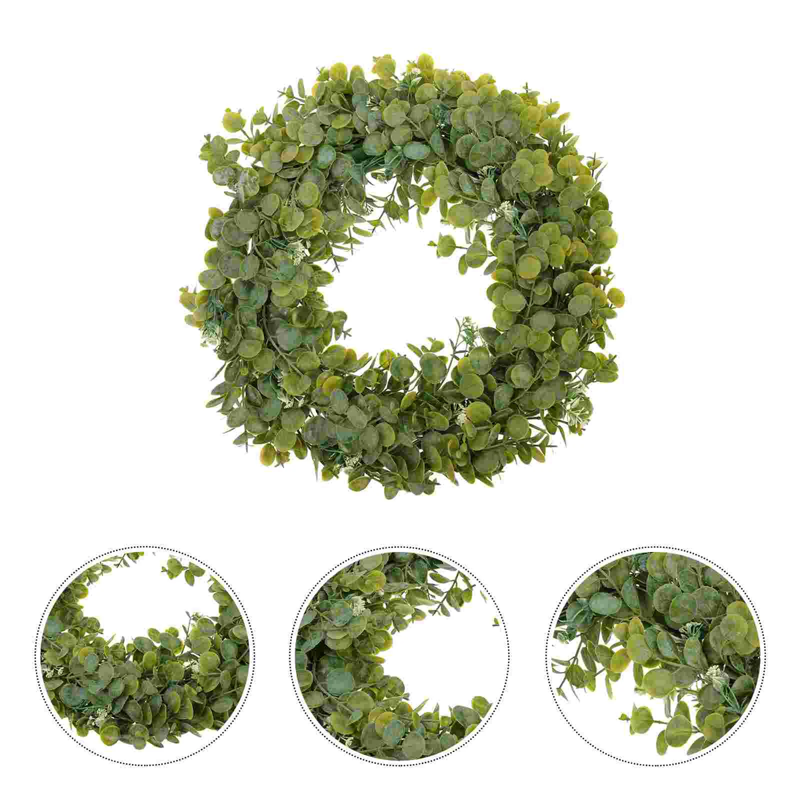 Wreath Eucalyptus Leaf Fake Green Decoration Bay Greenery Faux Leaves Door Wreaths Garland Decor Wall Silk Farmhouse Garden
Wreath Eucalyptus Leaf Fake Green Decoration Bay Greenery Faux Leaves Door Wreaths Garland Decor Wall Silk Farmhouse Garden