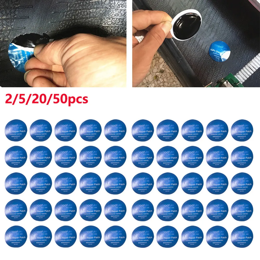 5pcs Car Nano Repair Patch Vacuum Tire Repair Cold Drying Rubber Quick Self Adhesive For Crack Repair Within 8mm
5pcs Car Nano Repair Patch Vacuum Tire Repair Cold Drying Rubber Quick Self Adhesive For Crack Repair Within 8mm
