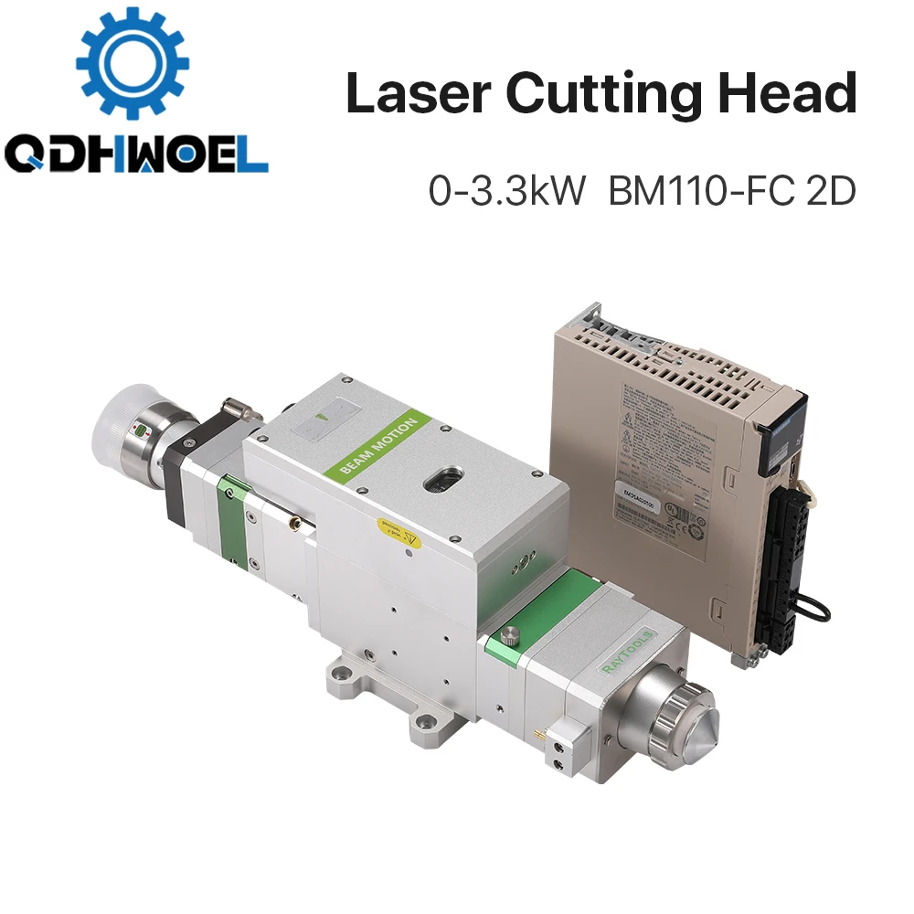 

Original Raytools Laser Cutting Head BM110 3.3kW 2D Cutting Head FL125/155/200mm for Laser Cutting Machine