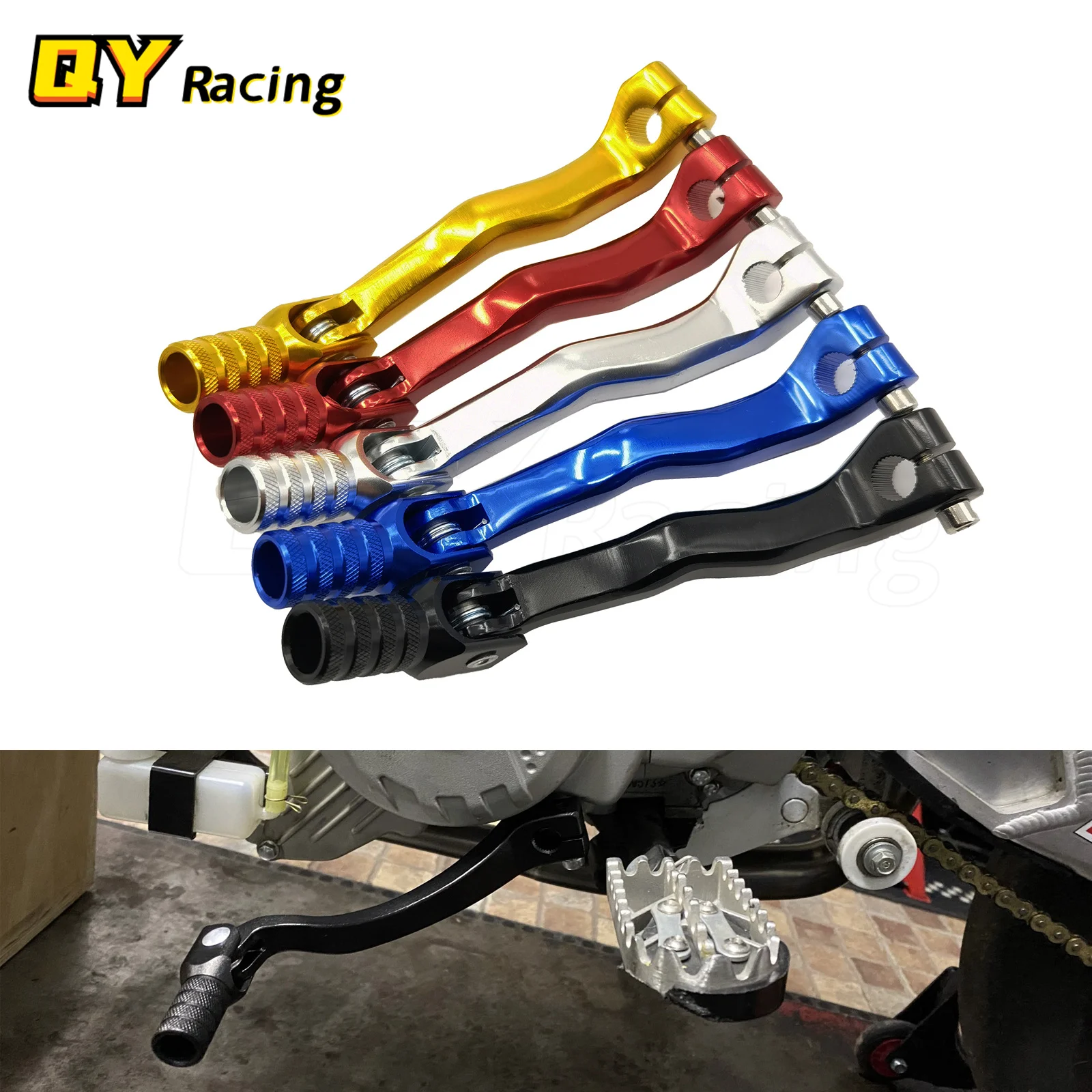 Motorcycle Gear Shift Pedal Lever For Kayo BOSUER BSE Apollo Xmotos ZongShen NC 250 300 450 CC Dirt Bike MX Motocross Enduro
Motorcycle Gear Shift Pedal Lever For Kayo BOSUER BSE Apollo Xmotos ZongShen NC 250 300 450 CC Dirt Bike MX Motocross Enduro