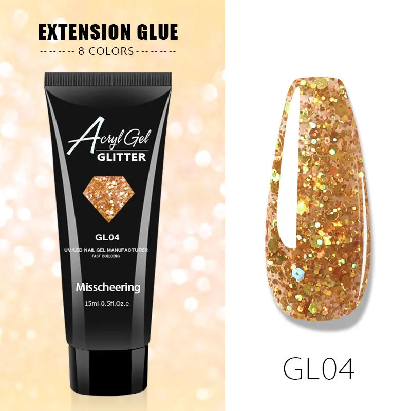Golden 15ml Poly Nail Gel for Nail Extension Finger Quick Building Gel 1PC LED Nail Gel Extensions Acrylic Gel Polish Nail Art
Golden 15ml Poly Nail Gel for Nail Extension Finger Quick Building Gel 1PC LED Nail Gel Extensions Acrylic Gel Polish Nail Art