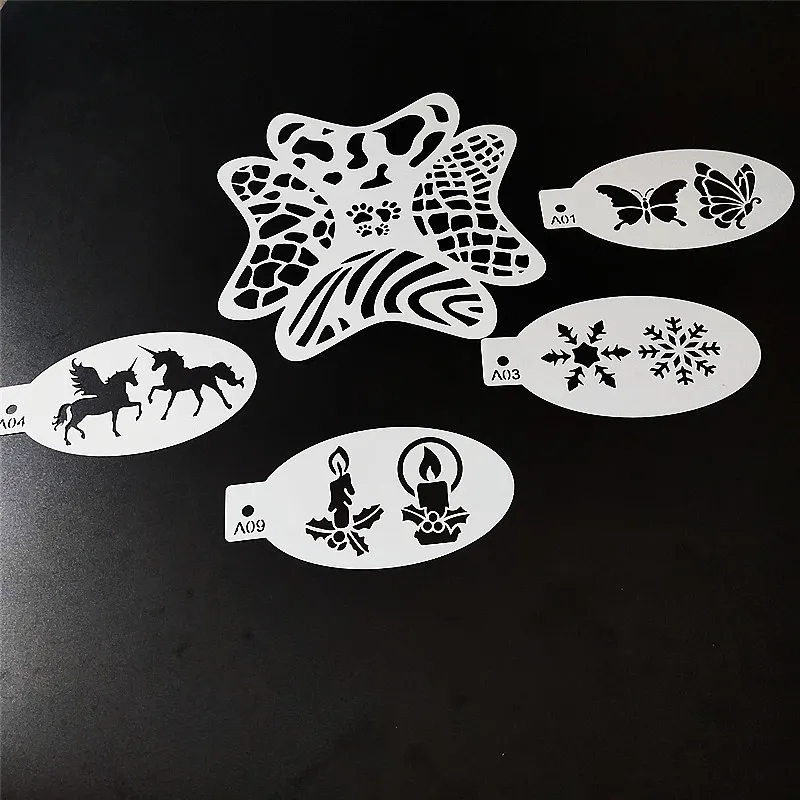 11 Pcs Plastic Painting Stencil Halloween Pumpkin Butterfly Unicorn Reusable Template For Halloween Makeup
11 Pcs Plastic Painting Stencil Halloween Pumpkin Butterfly Unicorn Reusable Template For Halloween Makeup
