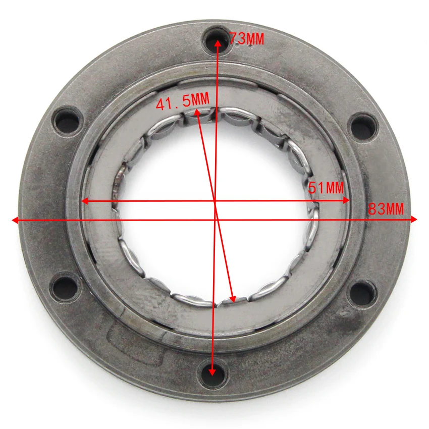 Moto One Way Starter Clutch For Yamaha YFZ450 YFZ450S YFZ450SEY YFZ450SPX YFZ450T YFZ450V YFZ450W YFZ450X YFZ450Y 5TG-15590-00
Moto One Way Starter Clutch For Yamaha YFZ450 YFZ450S YFZ450SEY YFZ450SPX YFZ450T YFZ450V YFZ450W YFZ450X YFZ450Y 5TG-15590-00