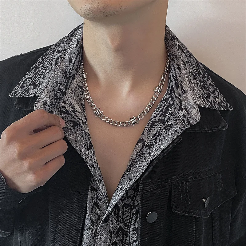 Hip Hop Style Trendy Cuban Chain Necklace Creative Design Knotted Men's Adjustable Metal Necklace Party Anniversary Gift Jewelry
Hip Hop Style Trendy Cuban Chain Necklace Creative Design Knotted Men's Adjustable Metal Necklace Party Anniversary Gift Jewelry