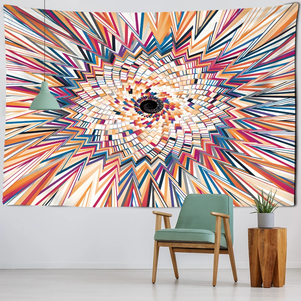 Vertigo Mandala Tapestry Wall Hanging Psychedelic Witchcraft Hippie Tapez Colorful Skull Art Home Decor
Vertigo Mandala Tapestry Wall Hanging Psychedelic Witchcraft Hippie Tapez Colorful Skull Art Home Decor