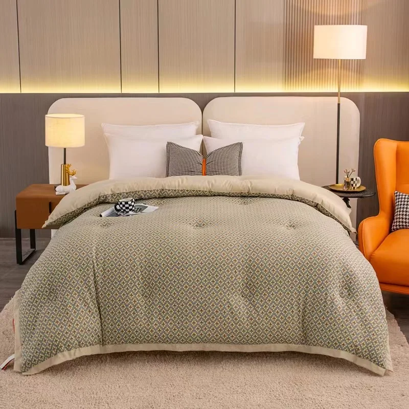 Стеганое одеяло 400 грамм, Скандинавская подкладка из микрофибры, очень теплое стеганое одеяло из волокна для односпальной и двуспальной кровати, идеально подходит для осени и зимы
Стеганое одеяло 400 грамм, Скандинавская подкладка из микрофибры, очень теплое стеганое одеяло из волокна для односпальной и двуспальной кровати, идеально подходит для осени и зимы