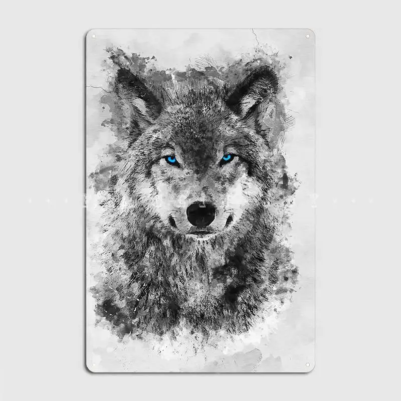 Металлическая Вывеска «волк» для клуба гостиной, индивидуальные таблички, оловянные вывески, плакаты 
Металлическая Вывеска «волк» для клуба гостиной, индивидуальные таблички, оловянные вывески, плакаты