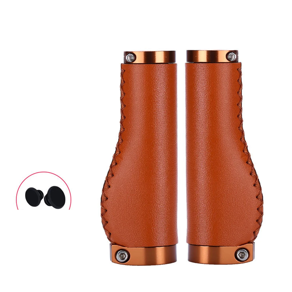 Bicycle Grips MTB Road Bike Double Aluminum Lock Ring Anti-Skid Shock-absorbing Ahock Handlebar Grips Long/Short Leather Cover
Bicycle Grips MTB Road Bike Double Aluminum Lock Ring Anti-Skid Shock-absorbing Ahock Handlebar Grips Long/Short Leather Cover