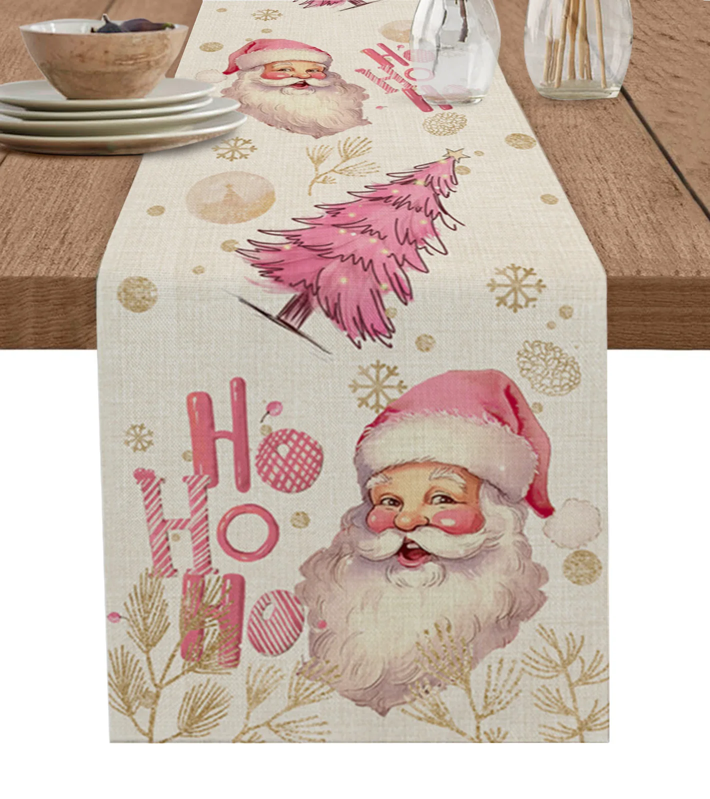 Christmas Santa Claus Snowflake Flowers Home Dining Room Decor Table Cloth Wedding Christmas Party Table Runners
Christmas Santa Claus Snowflake Flowers Home Dining Room Decor Table Cloth Wedding Christmas Party Table Runners