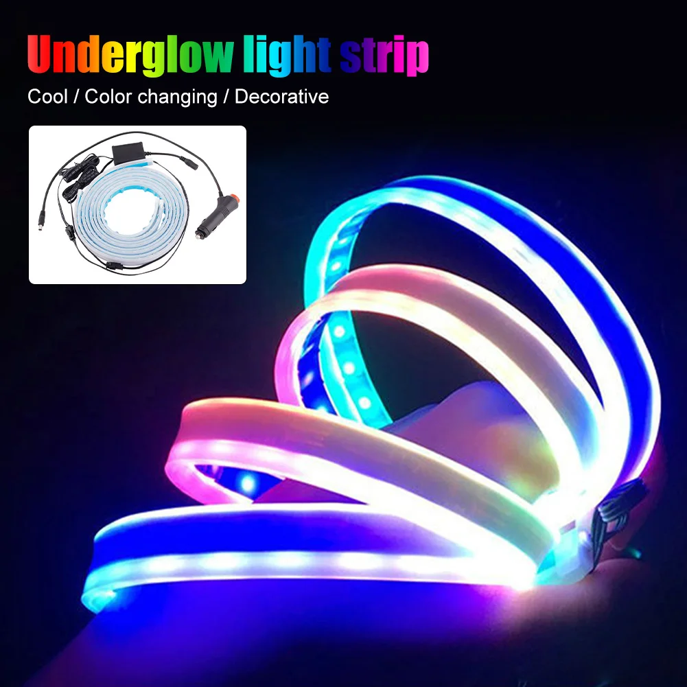 Car Underglow Light Neon Accent Strip Kit 8 Color Sound Active Function APP/Remote Control LED Chassis Atmosphere Light Strip
Car Underglow Light Neon Accent Strip Kit 8 Color Sound Active Function APP/Remote Control LED Chassis Atmosphere Light Strip