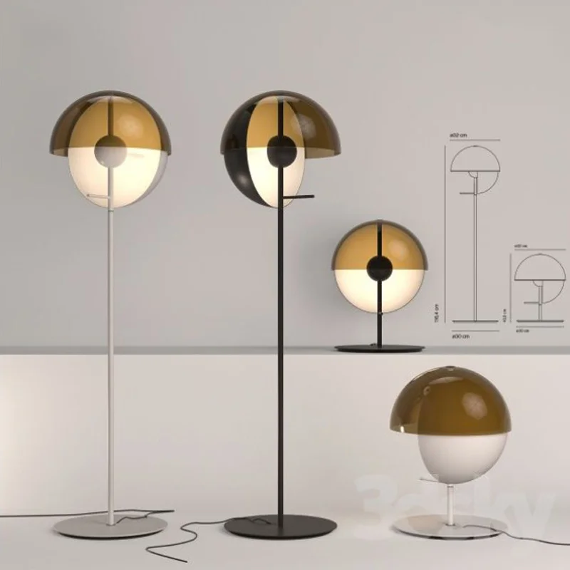 

Современные светодиодные скандинавские дизайнерские модные стеклянные лампы, простые настольные роскошные напольные светильники в стиле ретро, лофт, гостиной
