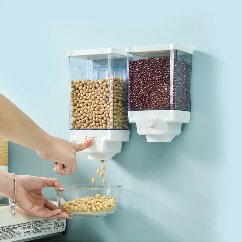 Wall Hanging Storage Tank Convenient Grains Storage Box For Home Kitchen Plastic Transparent Sealed Tank
Wall Hanging Storage Tank Convenient Grains Storage Box For Home Kitchen Plastic Transparent Sealed Tank