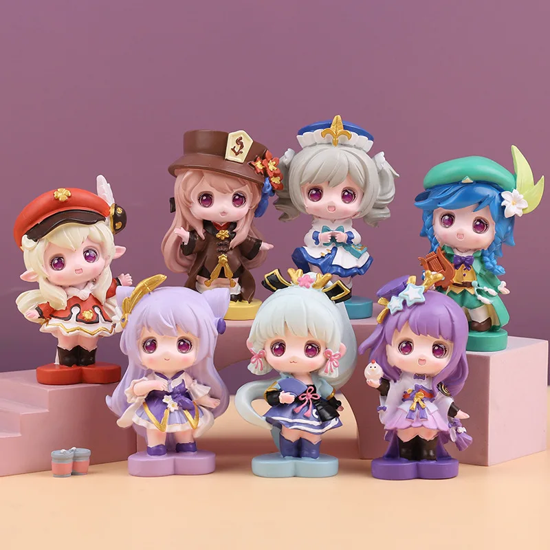 Cartoon Genshin Impact Figure A Set of 6 Models Fashion Genuine Beelzebul Keqing Desktop Decoration Creative Birthday Gift Girl
Cartoon Genshin Impact Figure A Set of 6 Models Fashion Genuine Beelzebul Keqing Desktop Decoration Creative Birthday Gift Girl