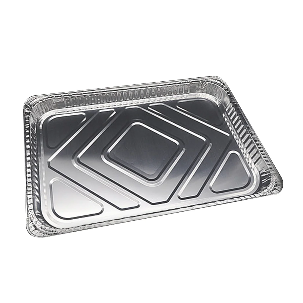 10pcs Roasting Foil Pan Drip Pan Grill Grease Tray Broiling Pans Holds Meat Dishes for Barbecue Grilling Steak 455 x 325 x 3
10pcs Roasting Foil Pan Drip Pan Grill Grease Tray Broiling Pans Holds Meat Dishes for Barbecue Grilling Steak 455 x 325 x 3
