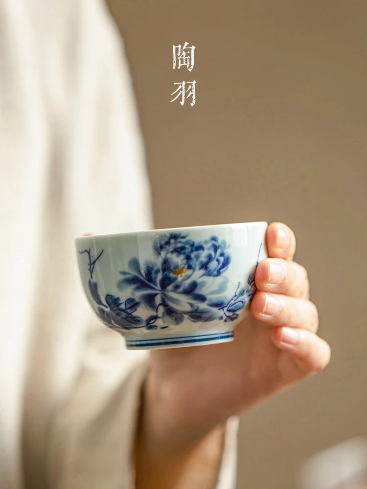 

Цзинь шан тянь хуа мастер ручной работы керамическая специальная Одиночная чашка Домашний набор кунг-фу чайная чаша