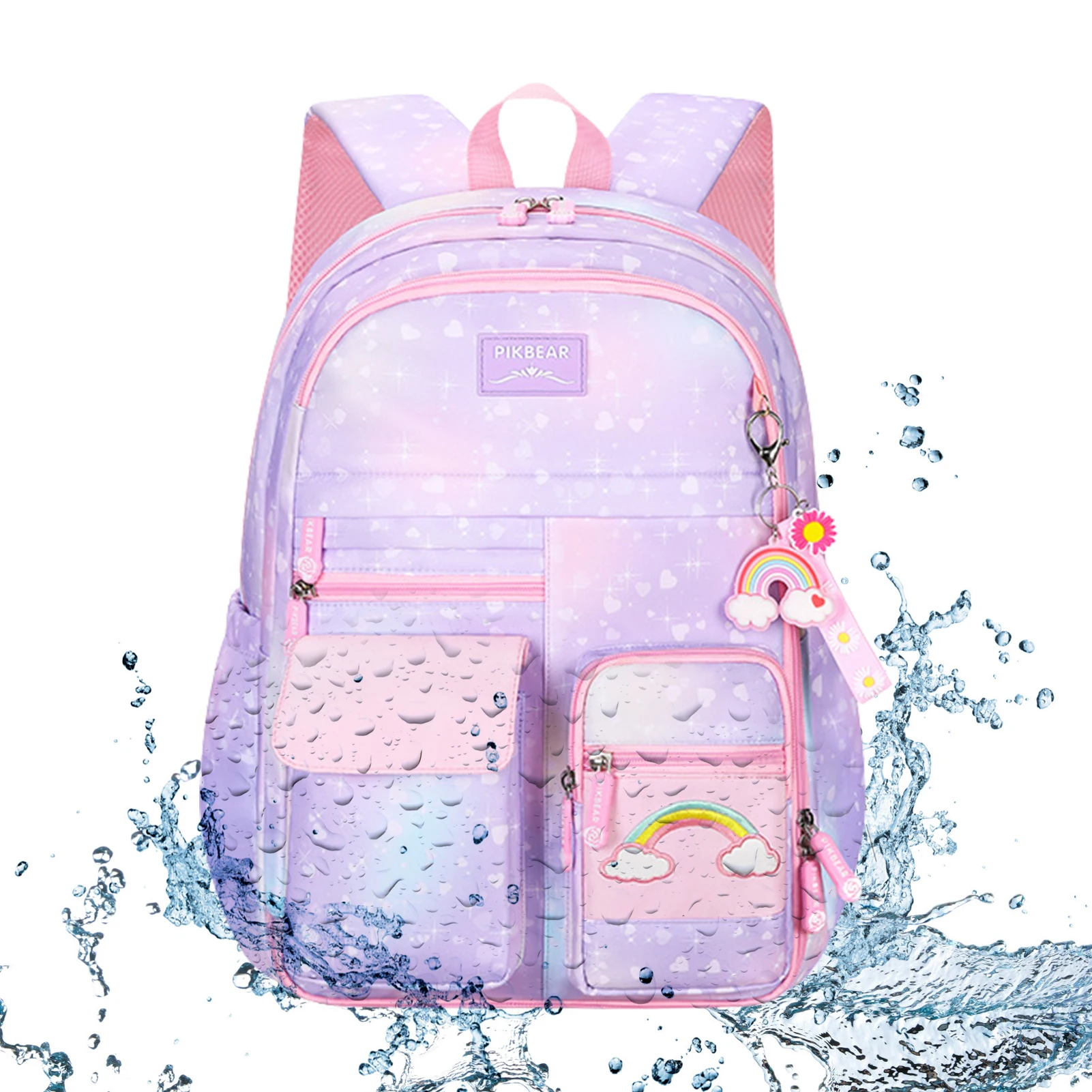 Rainbow Backpack Large Capacity Lightweight School Backpacks Widened Thickened Shoulder Straps Rainbow Bookbag Gradient Pink
Rainbow Backpack Large Capacity Lightweight School Backpacks Widened Thickened Shoulder Straps Rainbow Bookbag Gradient Pink